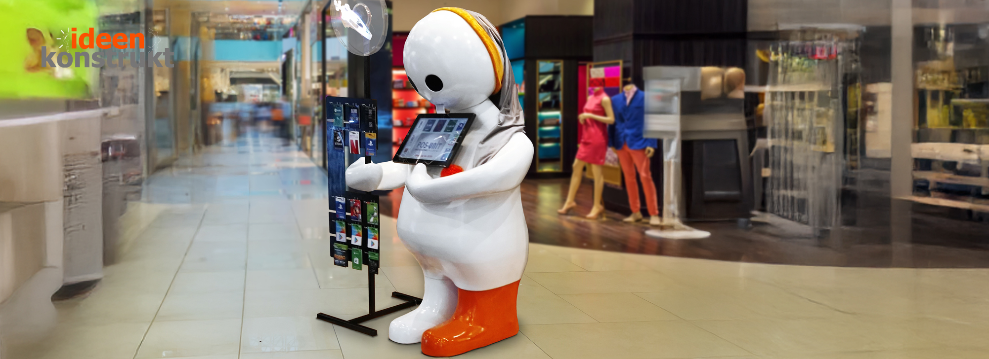 Riesen 3D-Druck als Self-Order Terminal