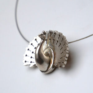 Pfau 1 Kettenanhänger Pfau